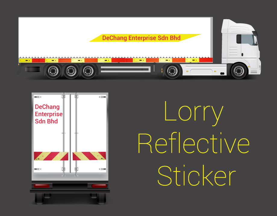 Lorry Reflective Sticker De Chang