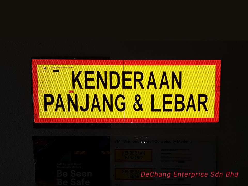 Lorry Reflective Sticker De Chang